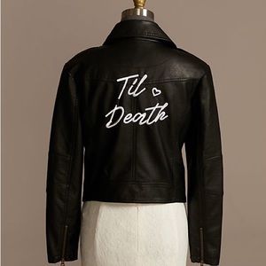 Til death leather jacket